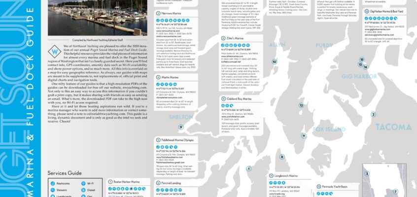 Puget Sound Marina Guide