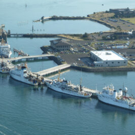 The NOAA Fleet in Newport Oregon