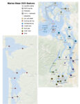 Long Term Water Quality Monitoring Stations for WA Dept of Ecology